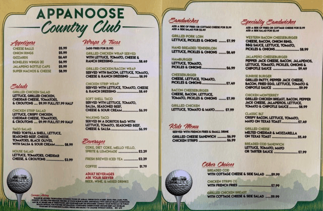 Appanoose Country Club