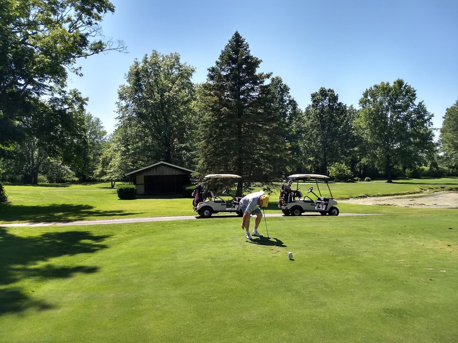 Over Lake Golf Course